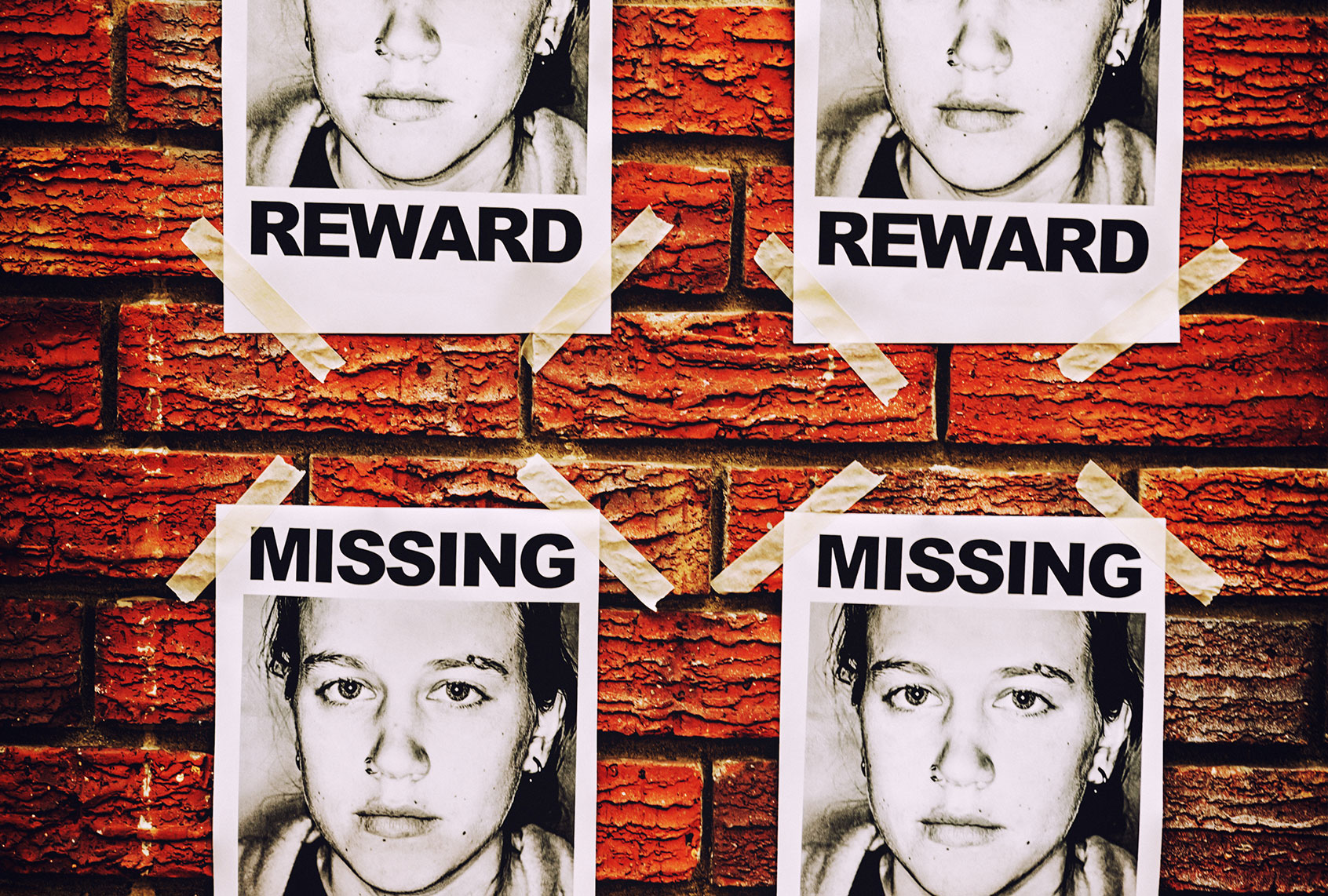 Posters seeking missing young woman (Getty Images)