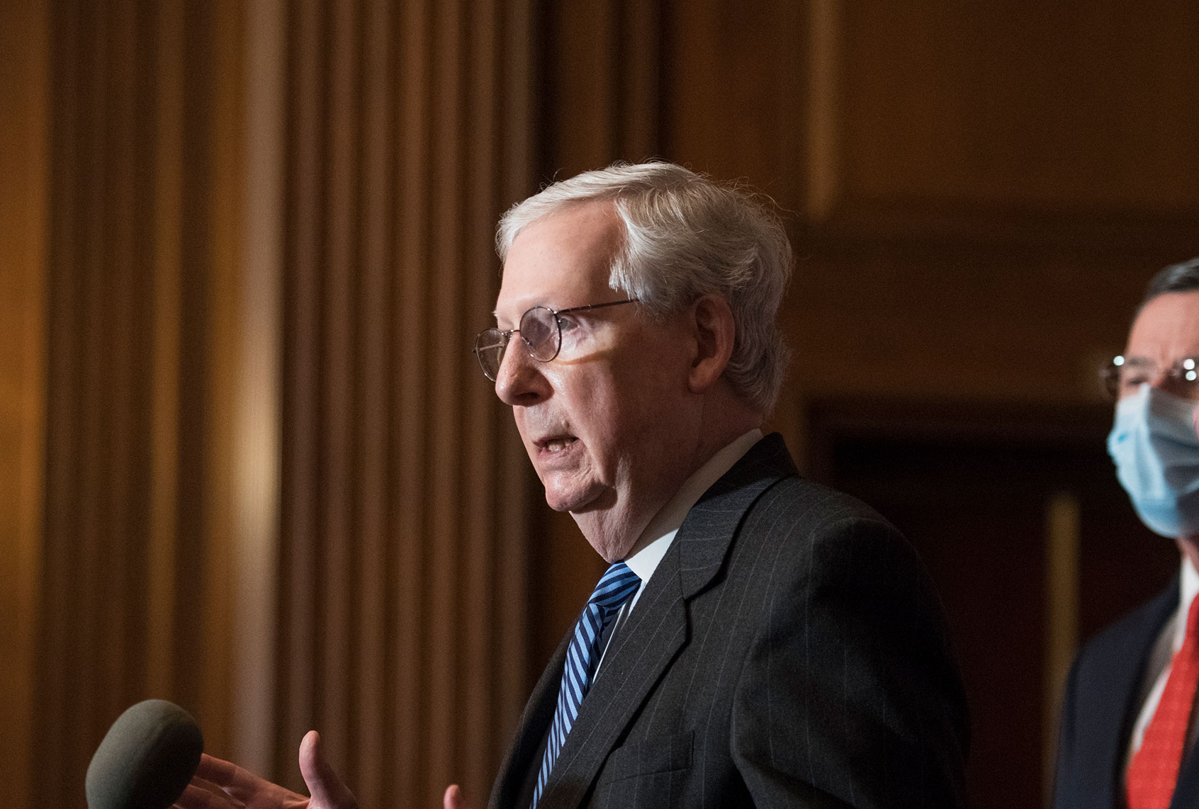 Senate Majority Leader Mitch McConnell (Rod Lamkey-Pool/Getty Images)