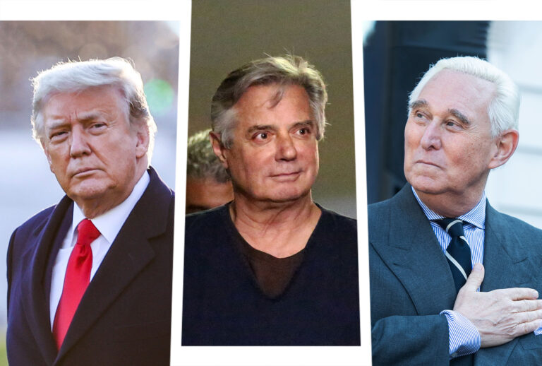 Donald Trump, Paul Manafort and Roger Stone (Photo illustration by Salon/Getty Images)