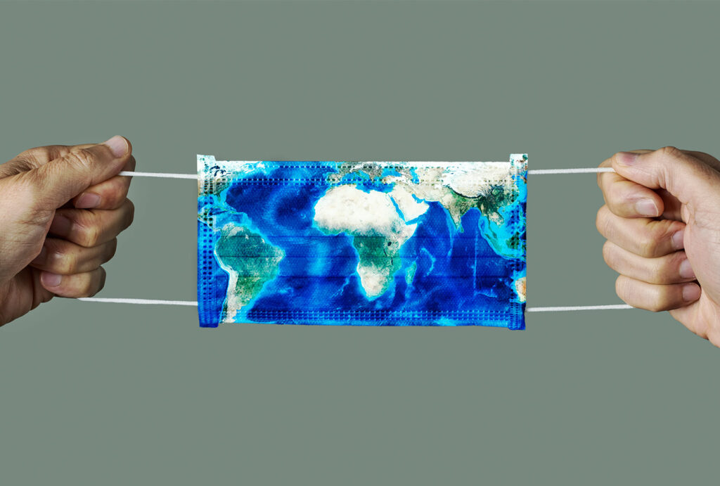 Masked Global Map Did the pandemic stave off climate change? Here's what the science says ...