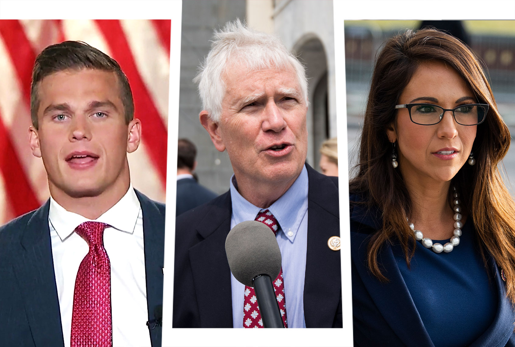 Madison Cawthorn, Lauren Boebert and Mo Brooks (Photo illustration by Salon/Getty Images)