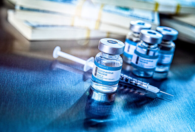 Coronavirus vaccine vials in hospital (Getty Images)