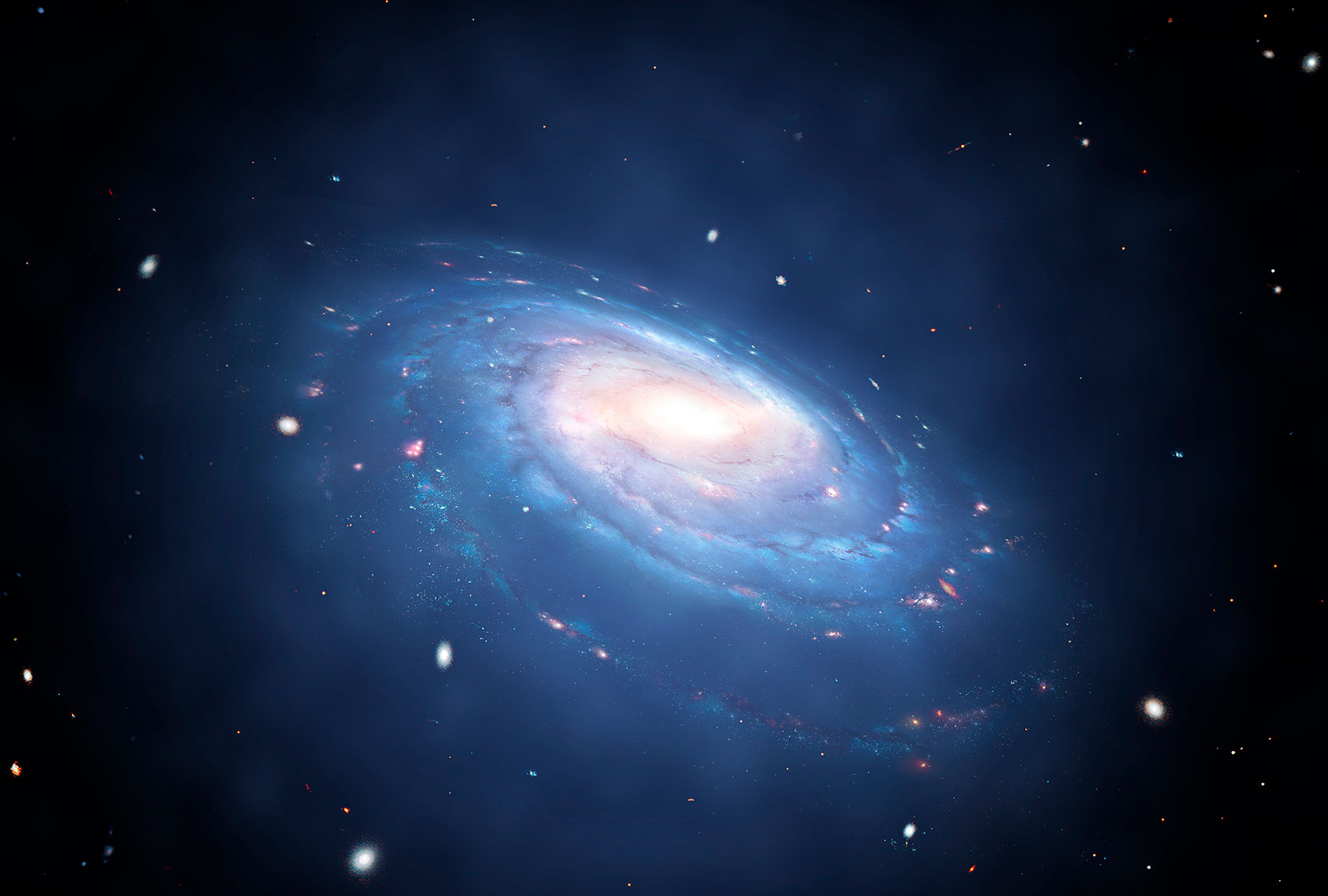 Spiral galaxy halo (Getty Images)