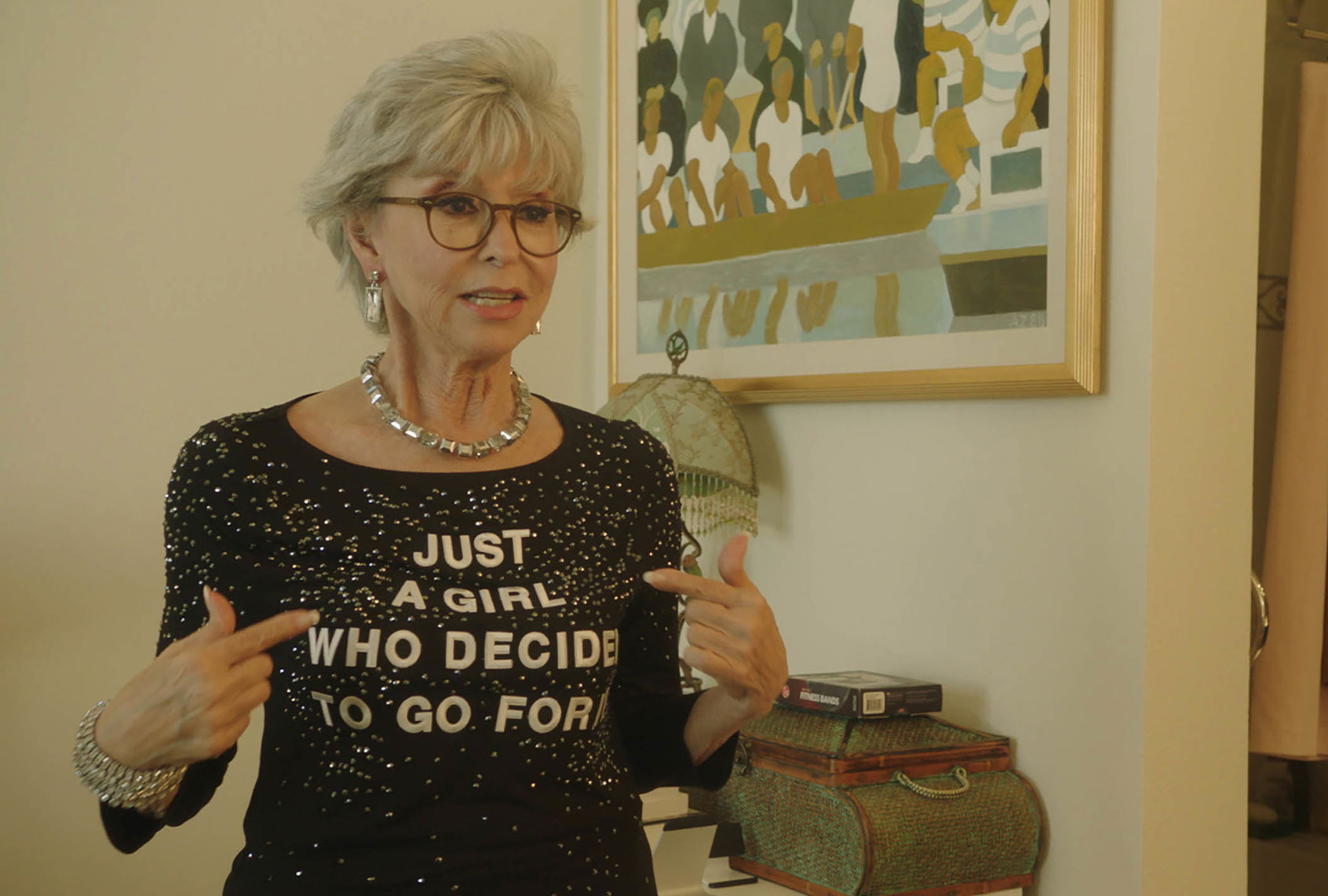 Rita Moreno in "Rita Moreno: Just a Girl Who Decided to Go for It" (Maramara Films)