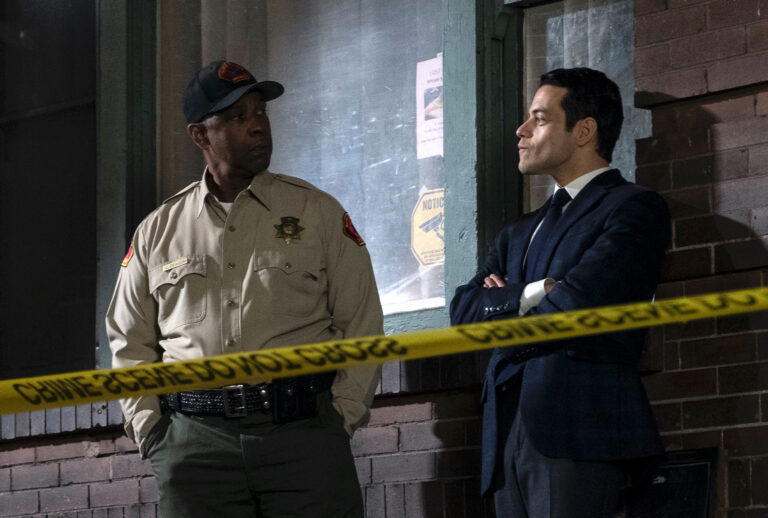 Denzel Washington and Rami Malek in "The Little Things" (Warner Bros./HBO Max)