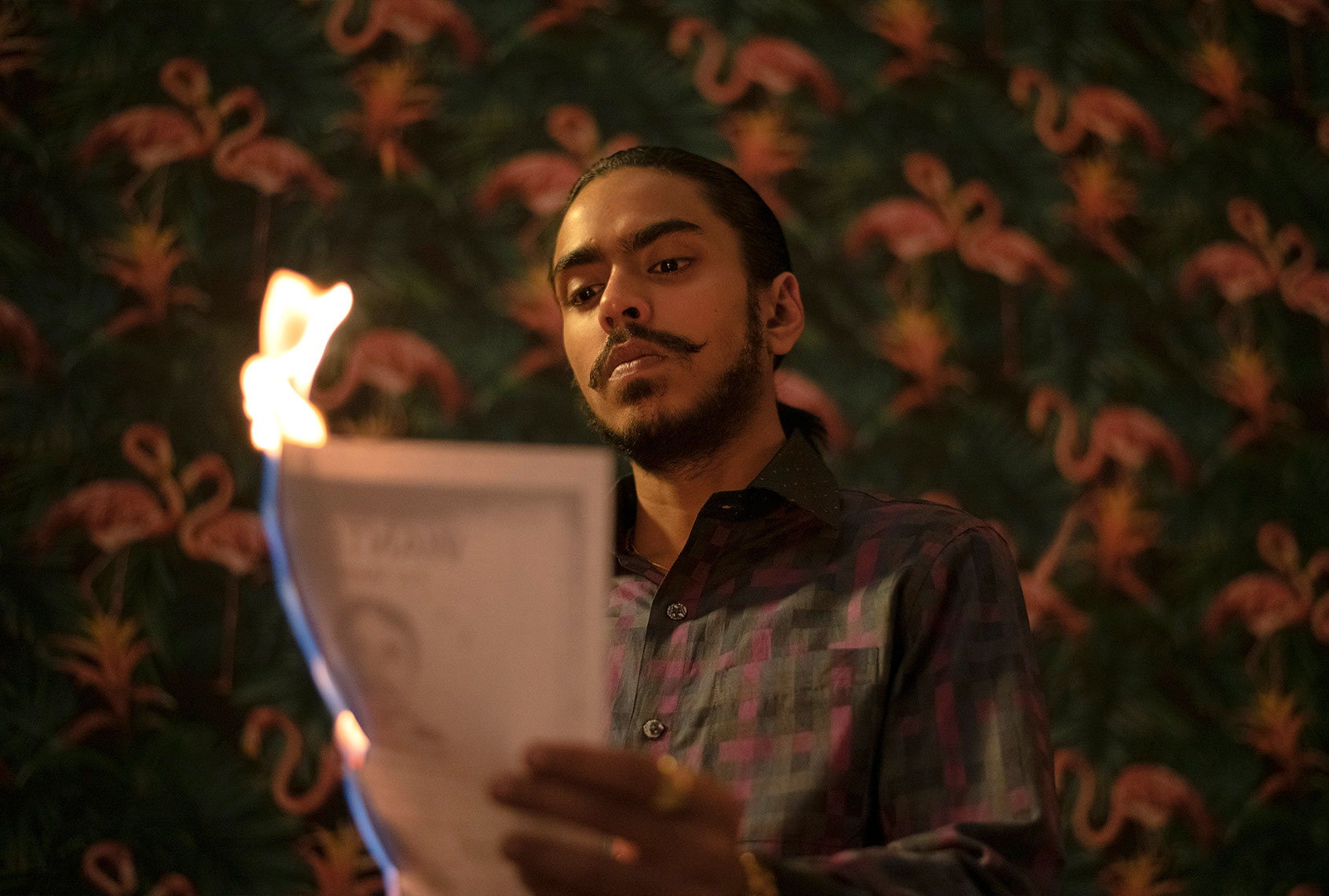 Adarsh Gourav in "The White Tiger" (Tejinder Singh Khamkha/Netflix)