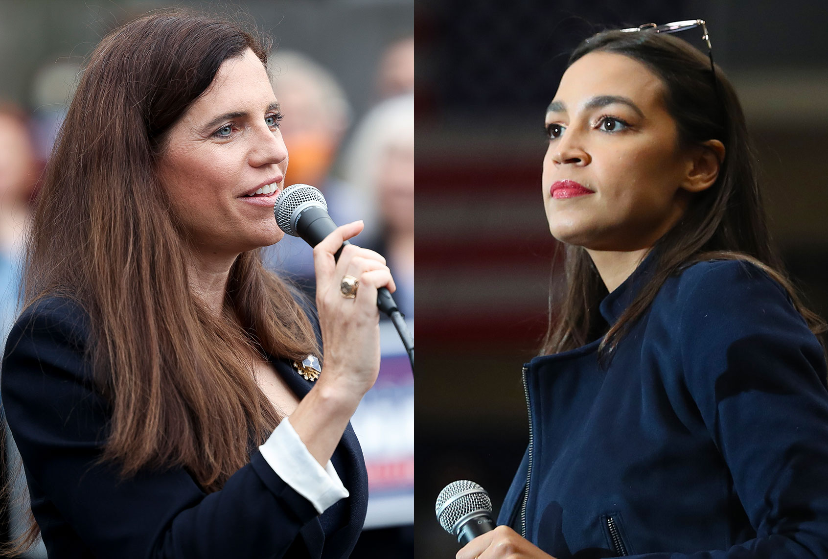 Nancy Mace and Alexandria Ocasio-Cortez (Photo illustration by Salon/Getty Images)