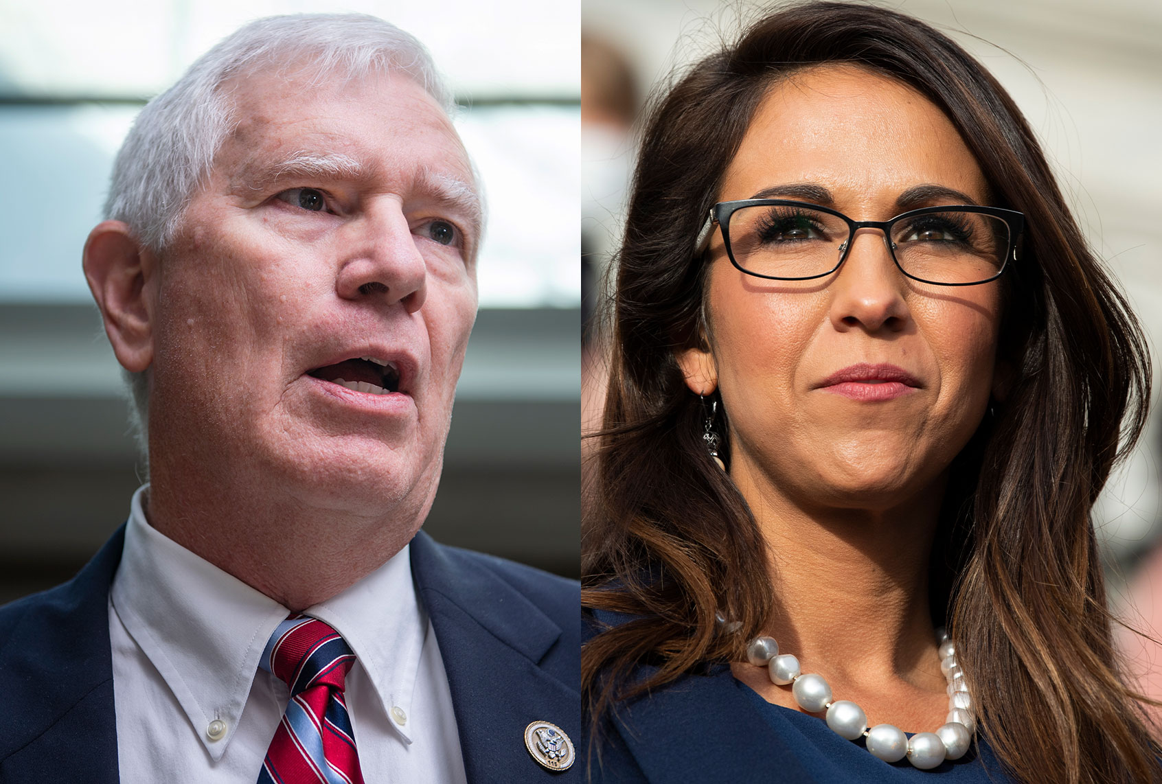 Mo Brooks and Lauren Boebert (Photo illustration by Salon/Getty Images)