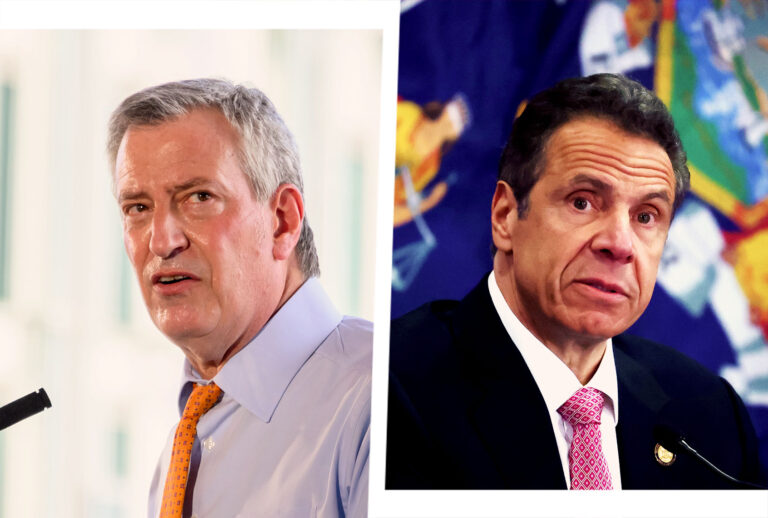 Bill de Blasio and Andrew Cuomo (Photo illustration by Salon/Getty Images)