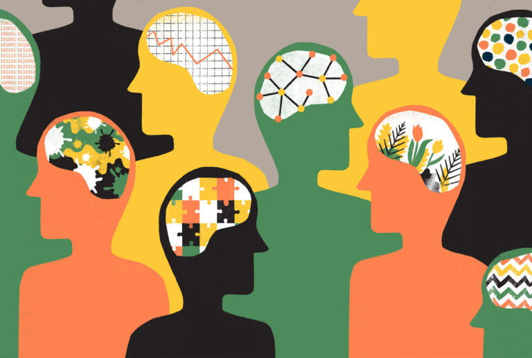 Group of People with differing brain patterns (Getty Images)