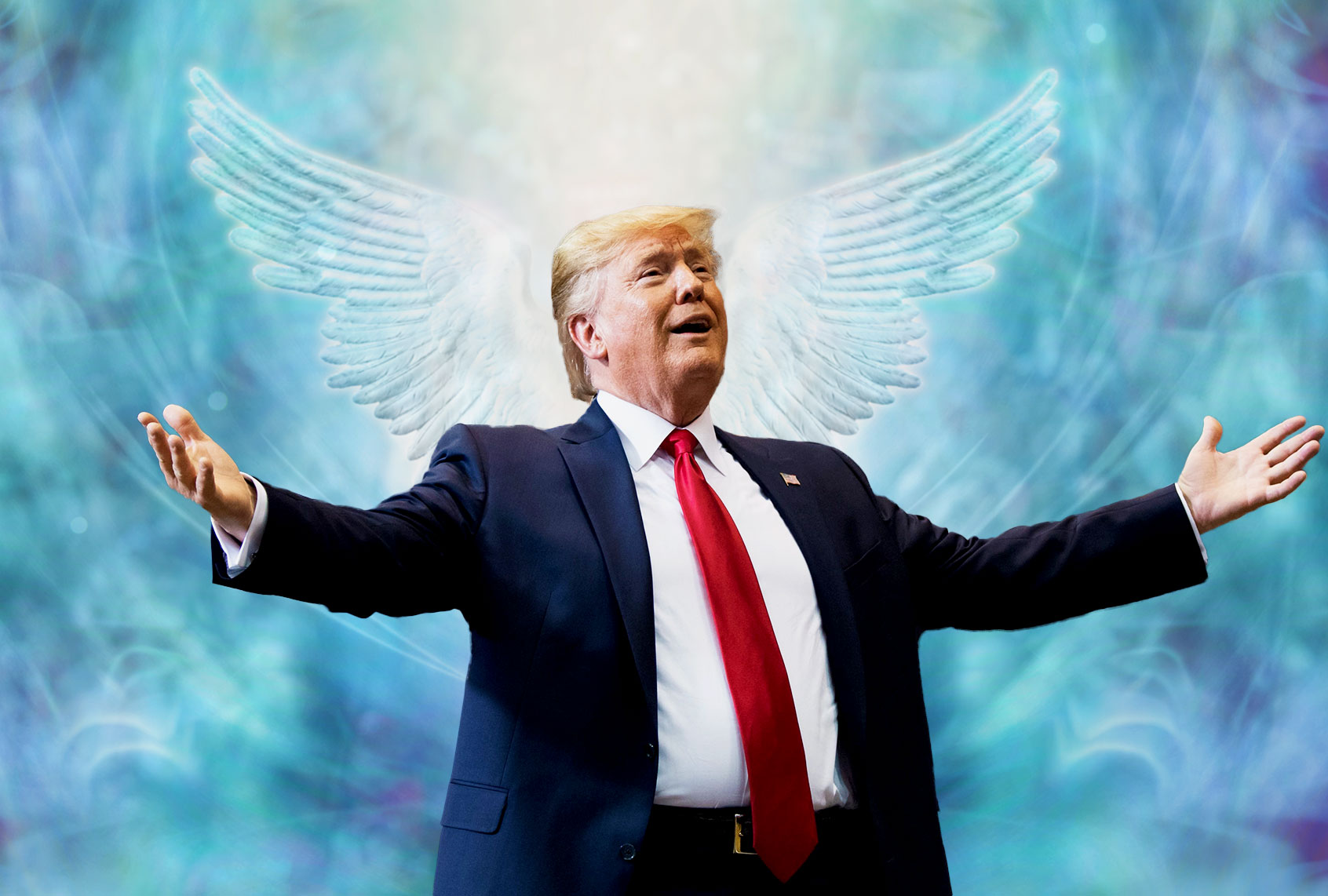 Donald Trump, "light worker" extraordinaire (Photo illustration by Salon/Getty Images)