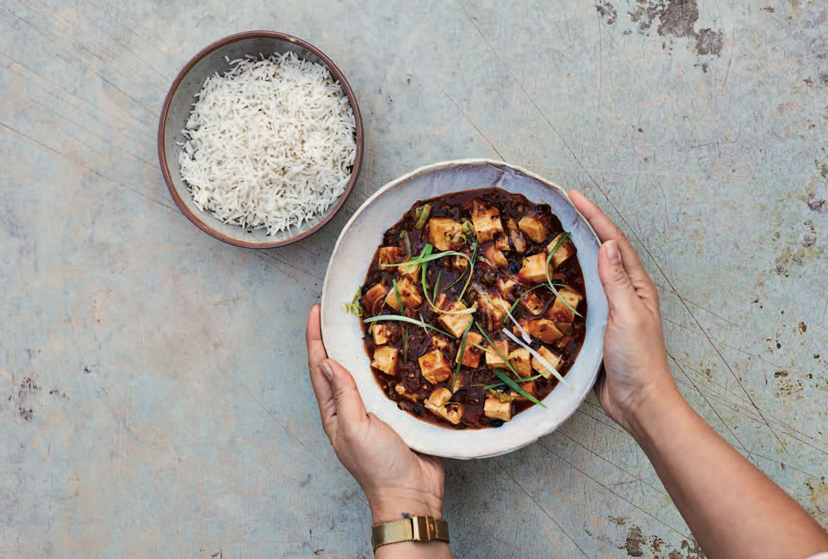 Mushroom Mapo Tofu (Meera Sodha's "East")