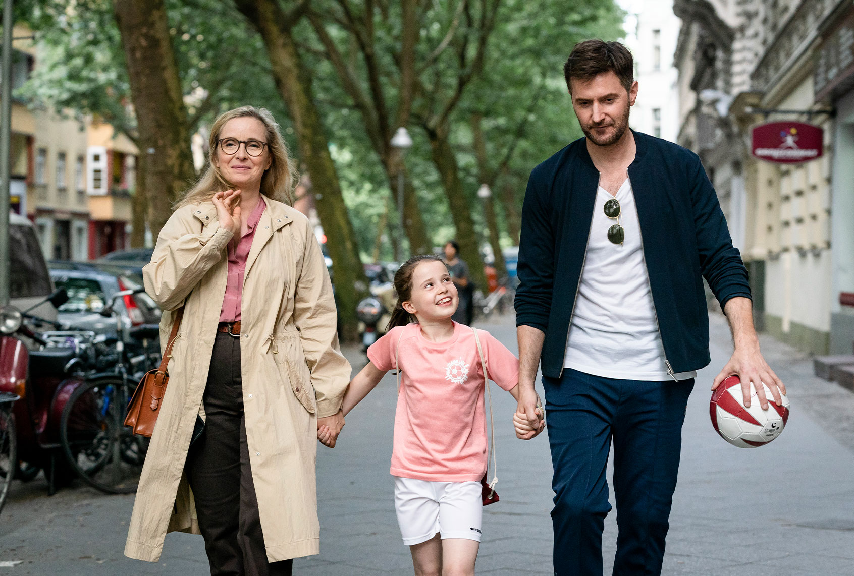 Julie Delpy (left) in the film she wrote and directed, “My Zoe." (Blue Fox Entertainment)