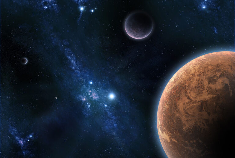 Universe, planets and lots of stars (Getty Images)