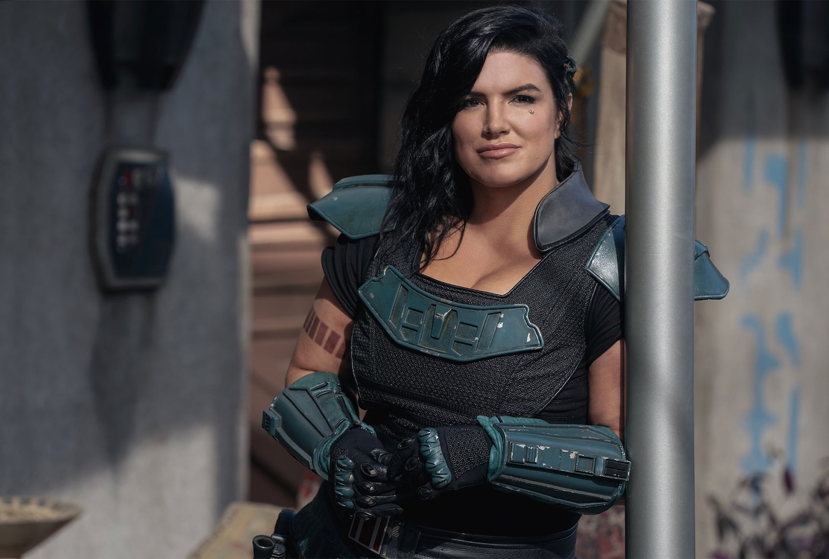 Gina Carano as Cara Dune in "The Mandalorian" (Disney+)