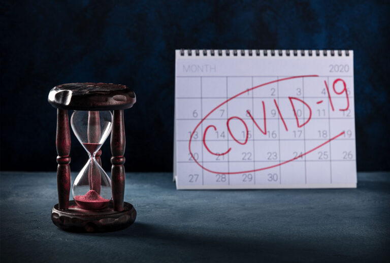 Time lost in the COVID-19 pandemic year (Getty Images)