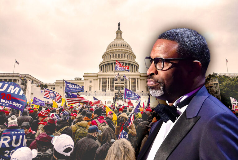 Derrick Johnson | Capitol Riot (Photo illustration by Salon/Getty Images)