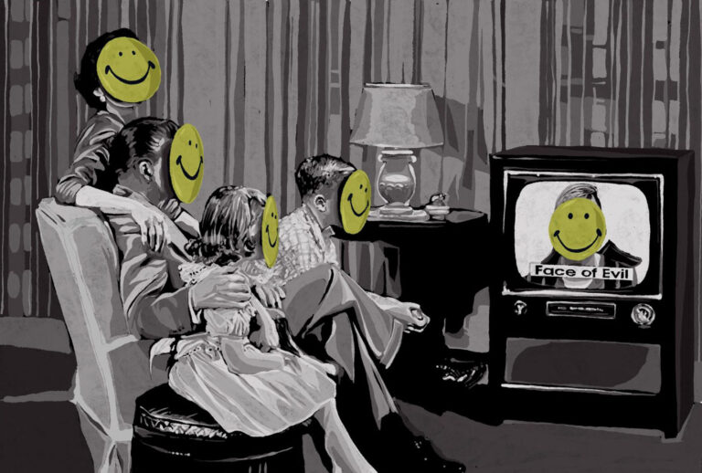 Face Of Evil (Original illustration by Mr. Fish)