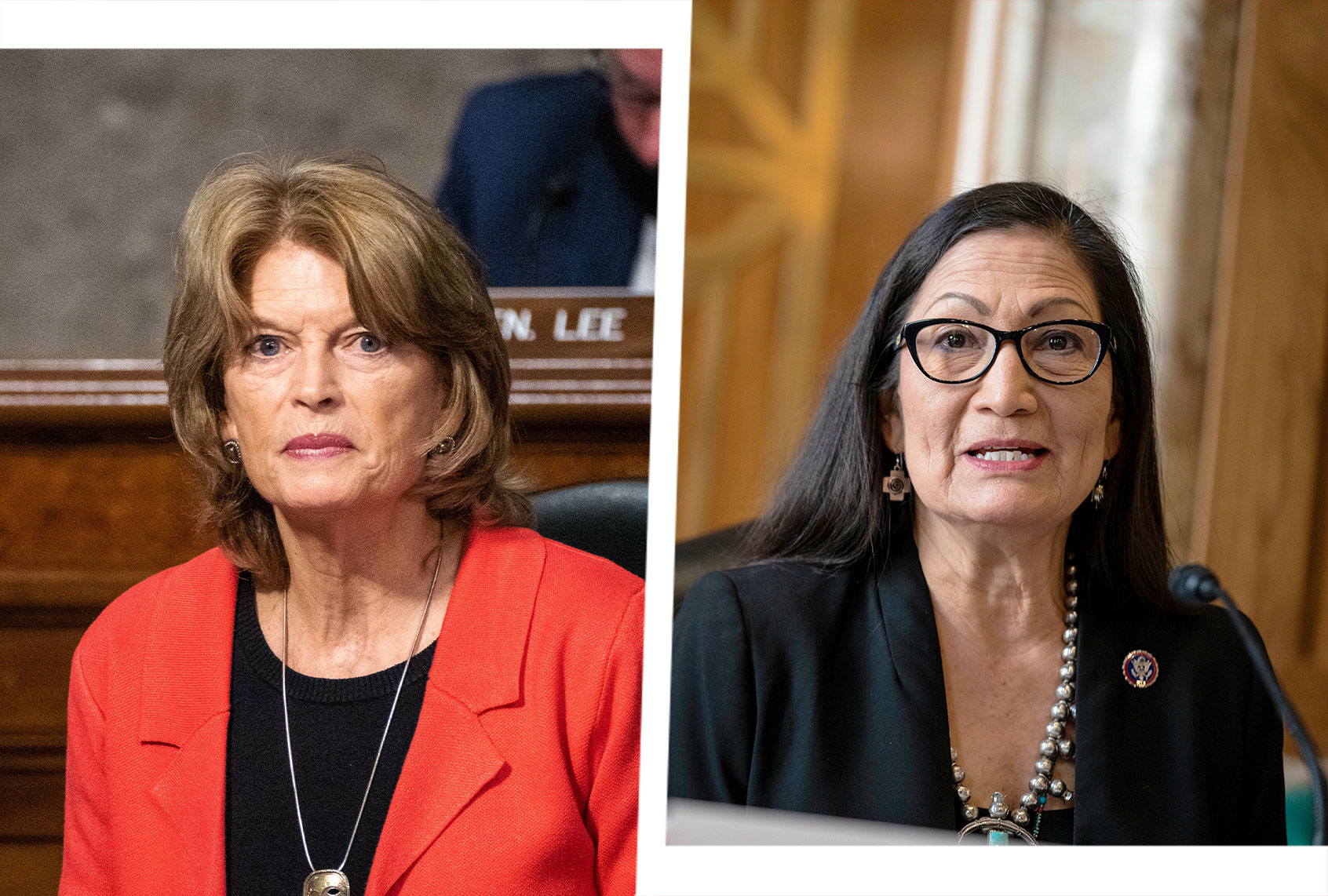 Lisa Murkowski and Deb Haaland (Photo illustration by Salon/Getty Images)