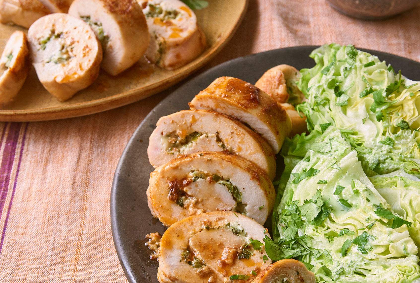 Jalapeño Chicken (Reprinted with permission "Simply Julia." Photograph copyright (c) 2021 by Melina Hammer.)