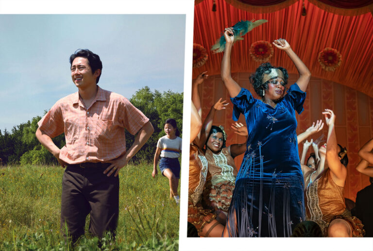 Stills from Minari and Ma Rainey's Black Bottom (Photo illustration by Salon/Netflix/A24)