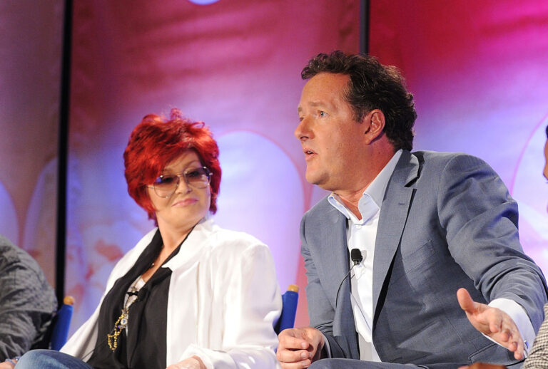 Sharon Osbourne and Piers Morgan (Jason Merritt/Getty Images)