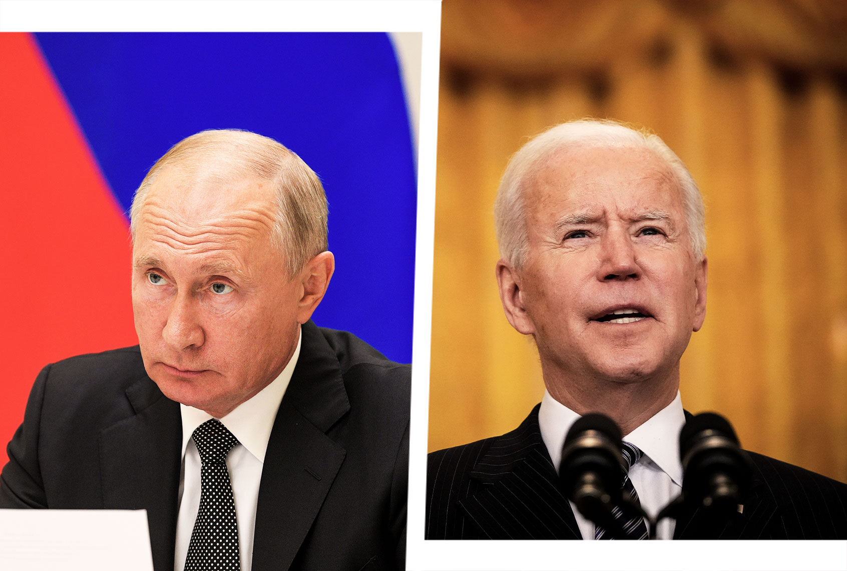 Russia's President Vladimir Putin and U.S. President Joe Biden (Photo illustration by Salon/Getty Images)