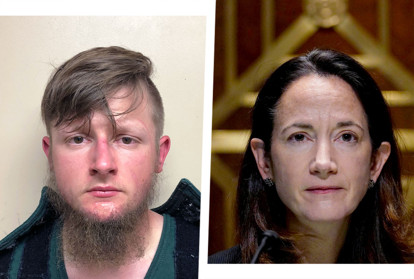 Atlanta Shooter, Robert Aaron Long | Nominee for Director of National Intelligence Avril Haines (Photo illustration by Salon/Getty Images)