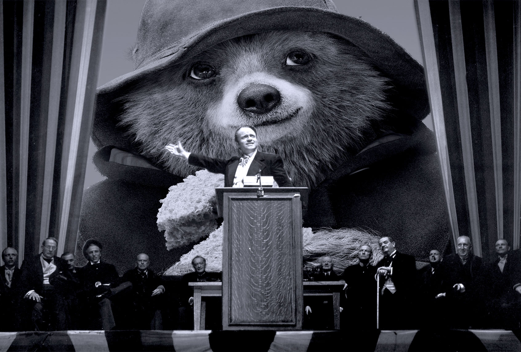 Orson Welles in "Citizen Kane" | Paddington Bear (Photo illustration by Salon/Getty Images/Studio Canal)