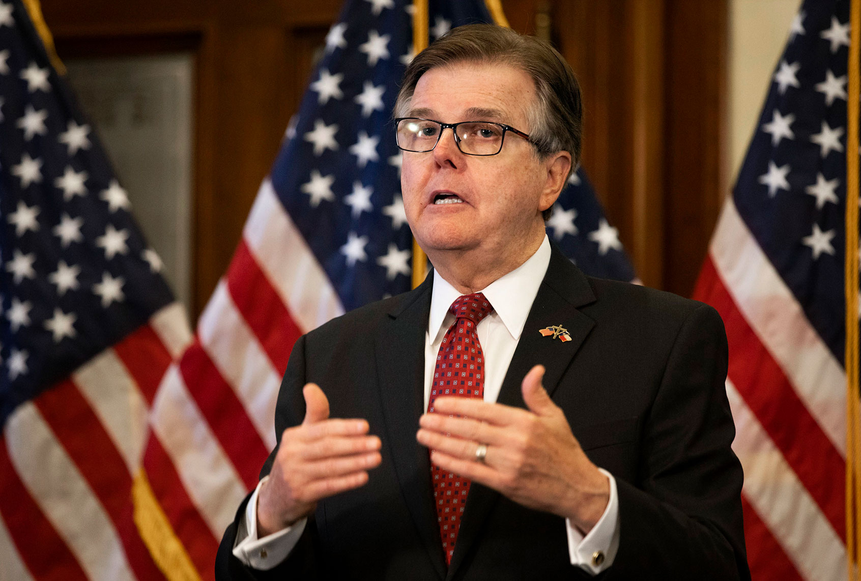 Texas Lt. Gov. Dan Patrick (Lynda M. Gonzalez-Pool/Getty Images)