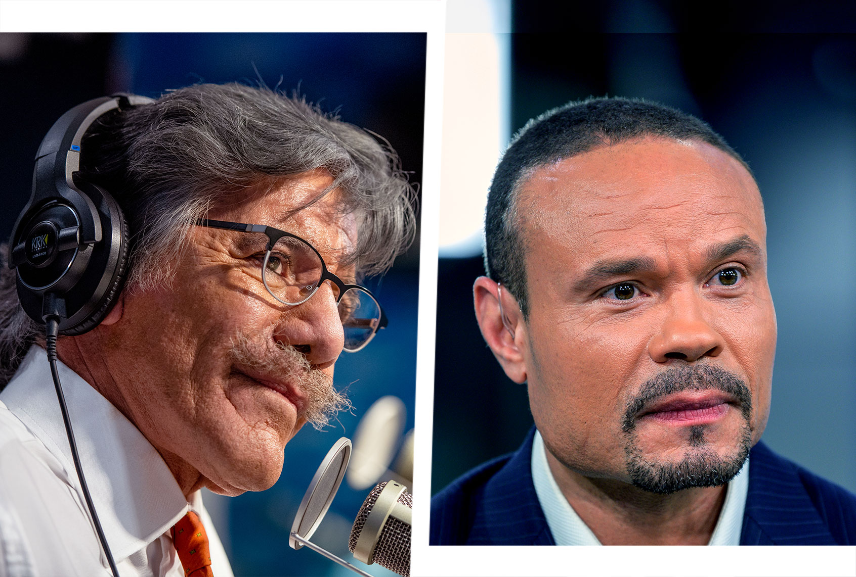 Geraldo Rivera and Dan Bongino (Photo illustration by Salon/Getty Images)