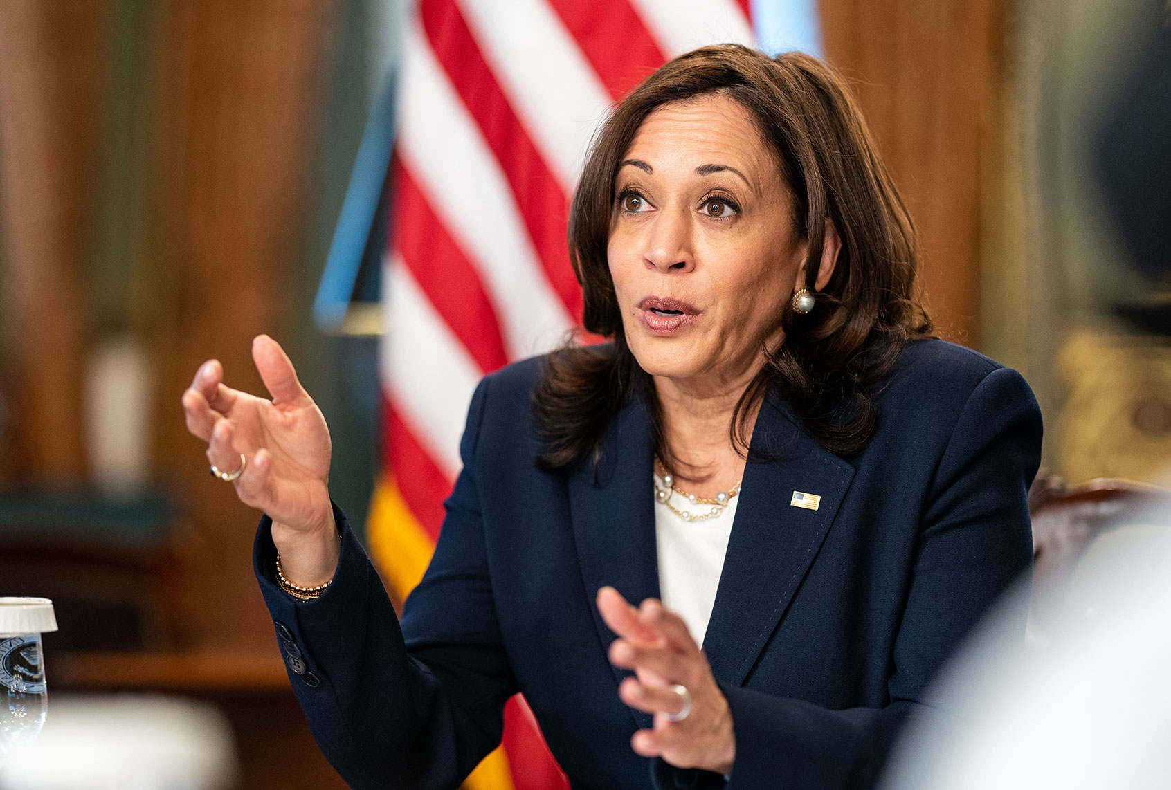Vice President Kamala Harris (Kent Nishimura / Los Angeles Times via Getty Images)