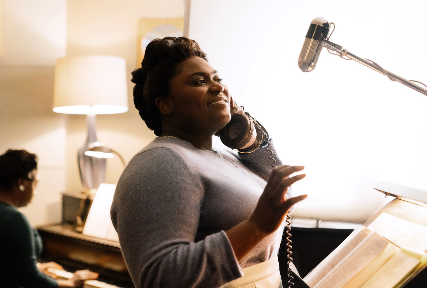Danielle Brooks in "Robin Roberts Presents: Mahalia" (Lifetime)