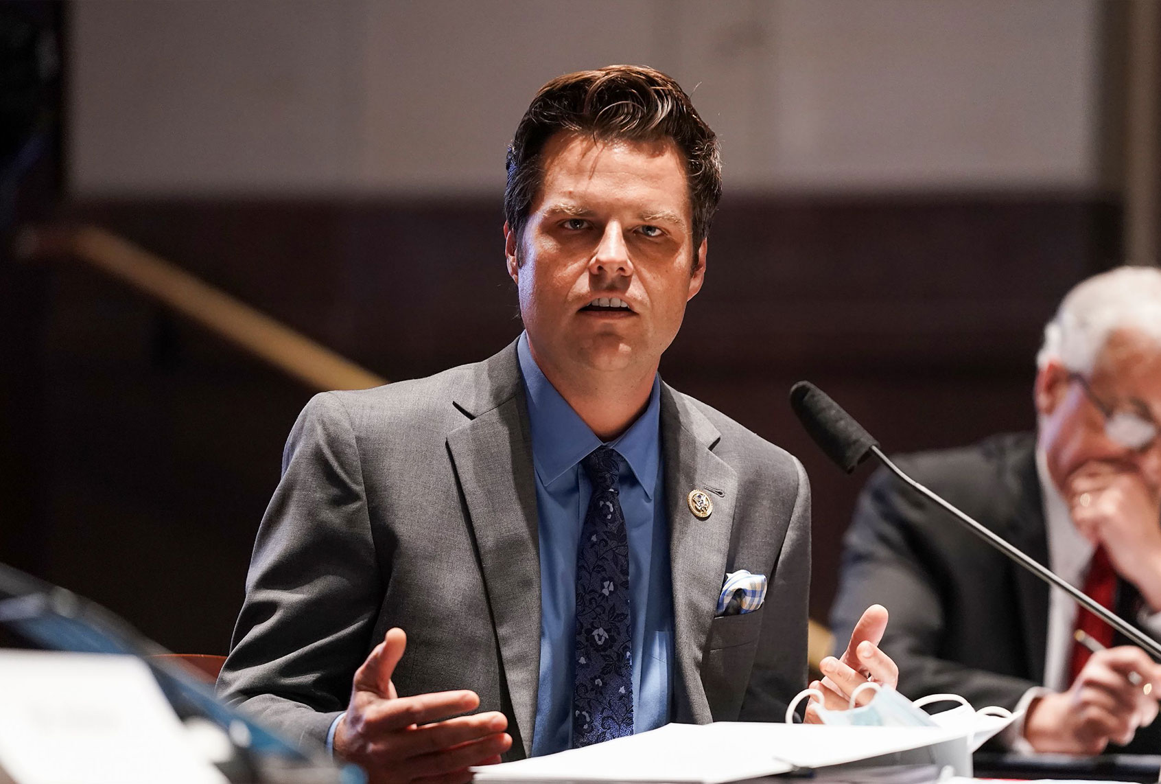 Rep. Matt Gaetz (R-FL) (GREG NASH/POOL/AFP via Getty Images)