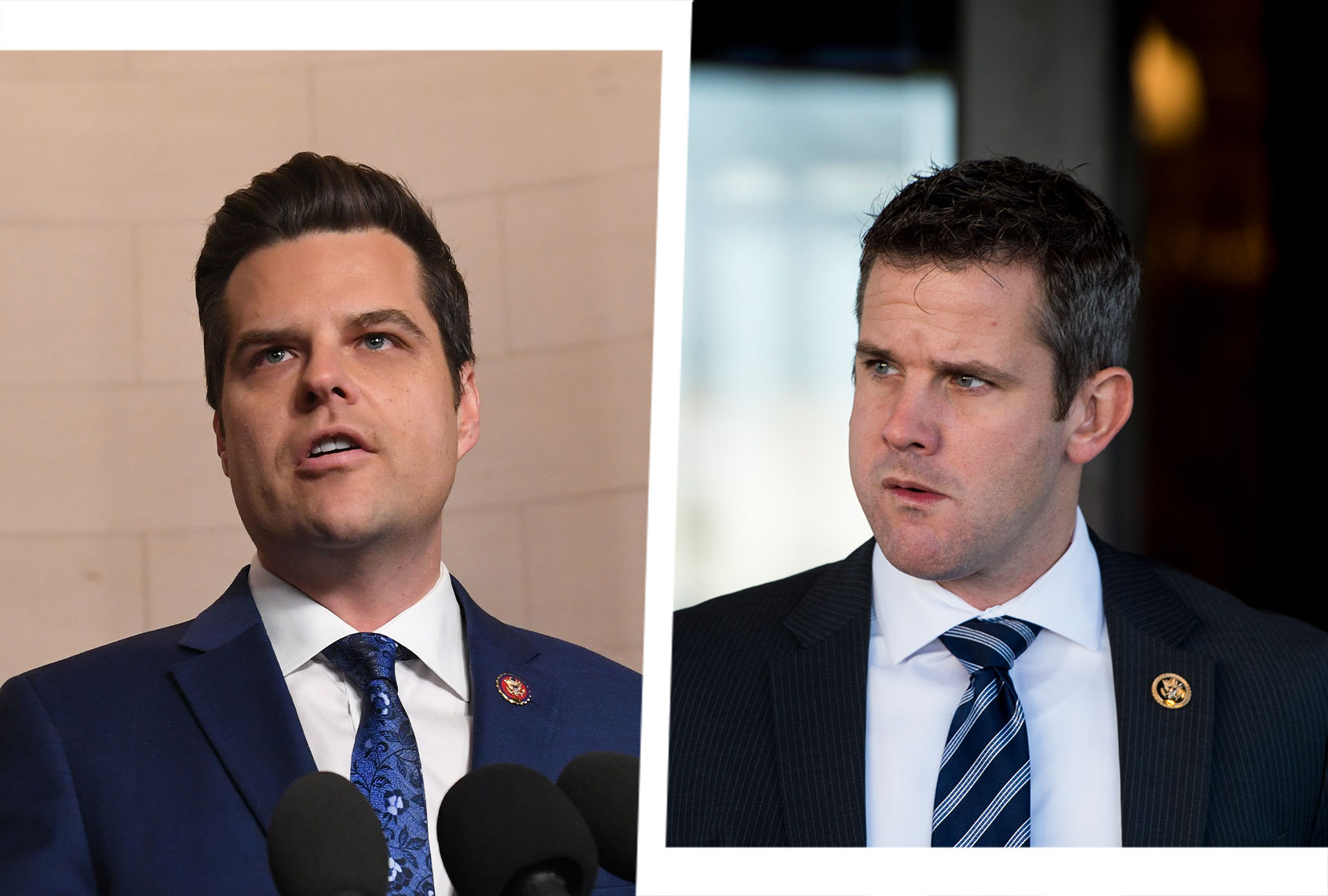 Matt Gaetz and Adam Kinzinger (Photo illustration by Salon/Getty Images)