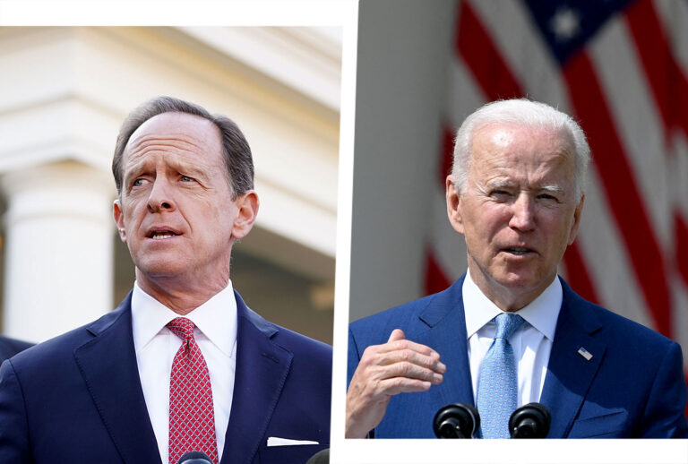 Pat Toomey and Joe Biden (Photo illustration by Salon/Getty Images)