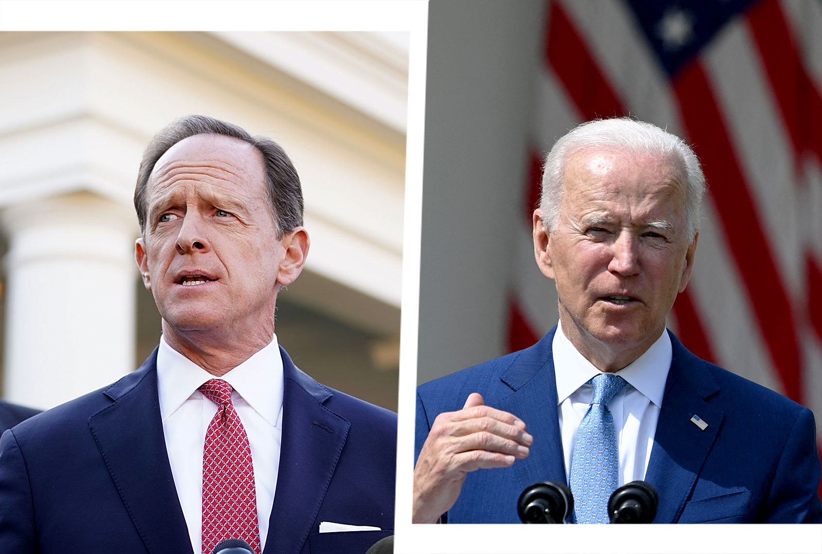 Pat Toomey and Joe Biden (Photo illustration by Salon/Getty Images)