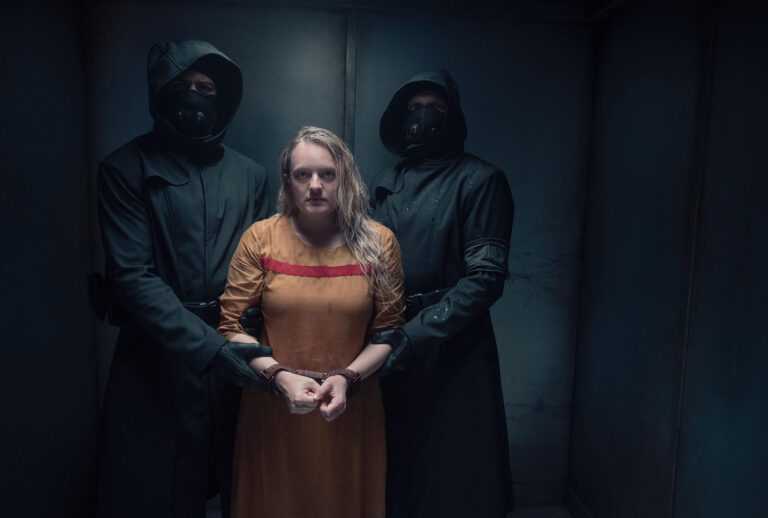 Elizabeth Moss in "The Handmaid's Tale" (Sophie Giraud/Hulu)