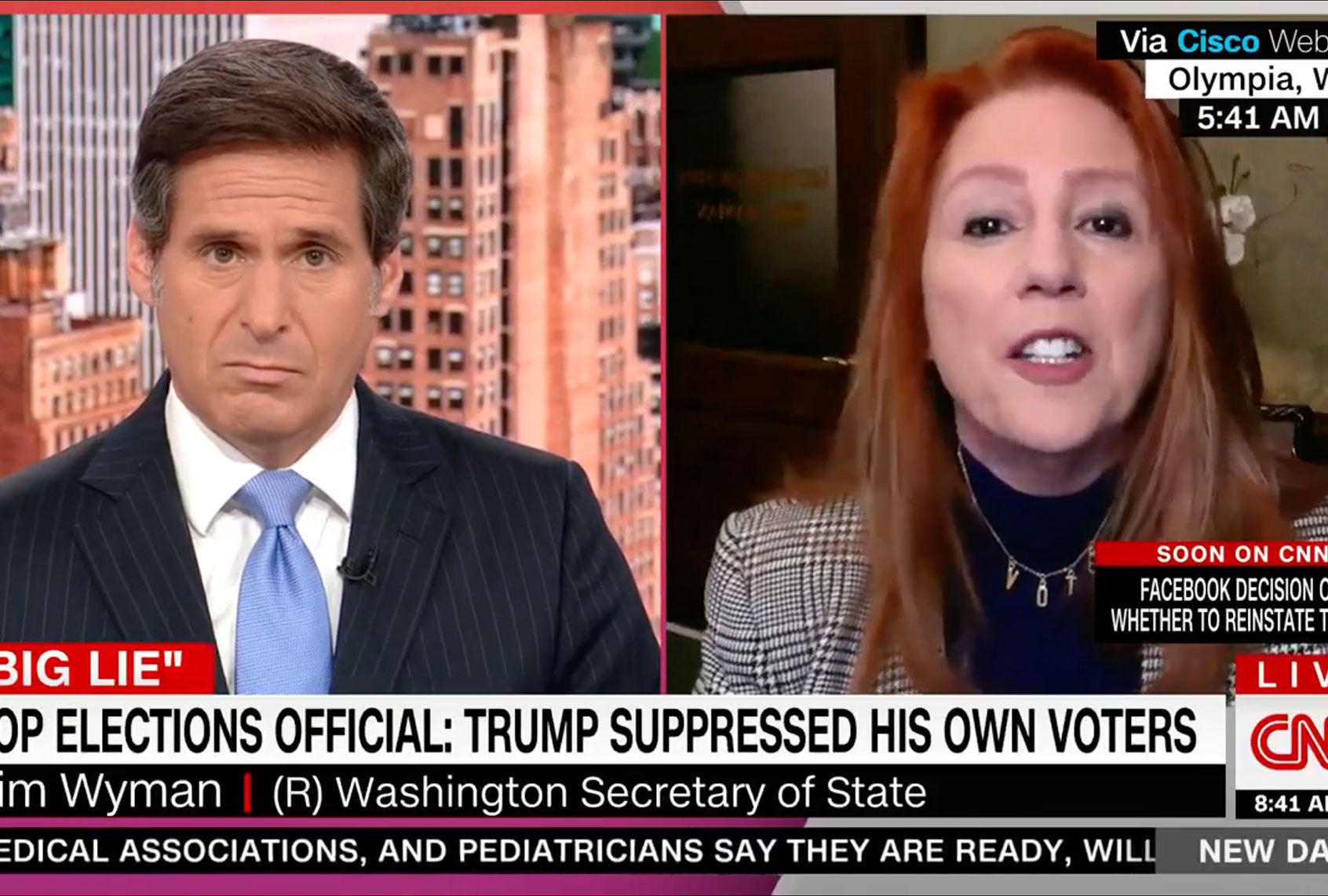 Kim Wyman slams Arizona GOP's ballot "audit" (CNN)