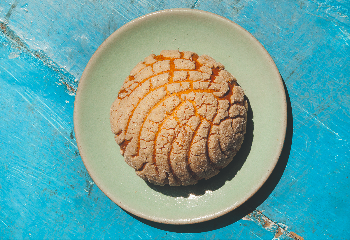 Elena Reygadas, Rosetta, Panadería Rosetta, Mexico City, Mexico. Morning Sweet Tooth: Concha. (Photo courtesy Ana Lorenzana/Phaidon)