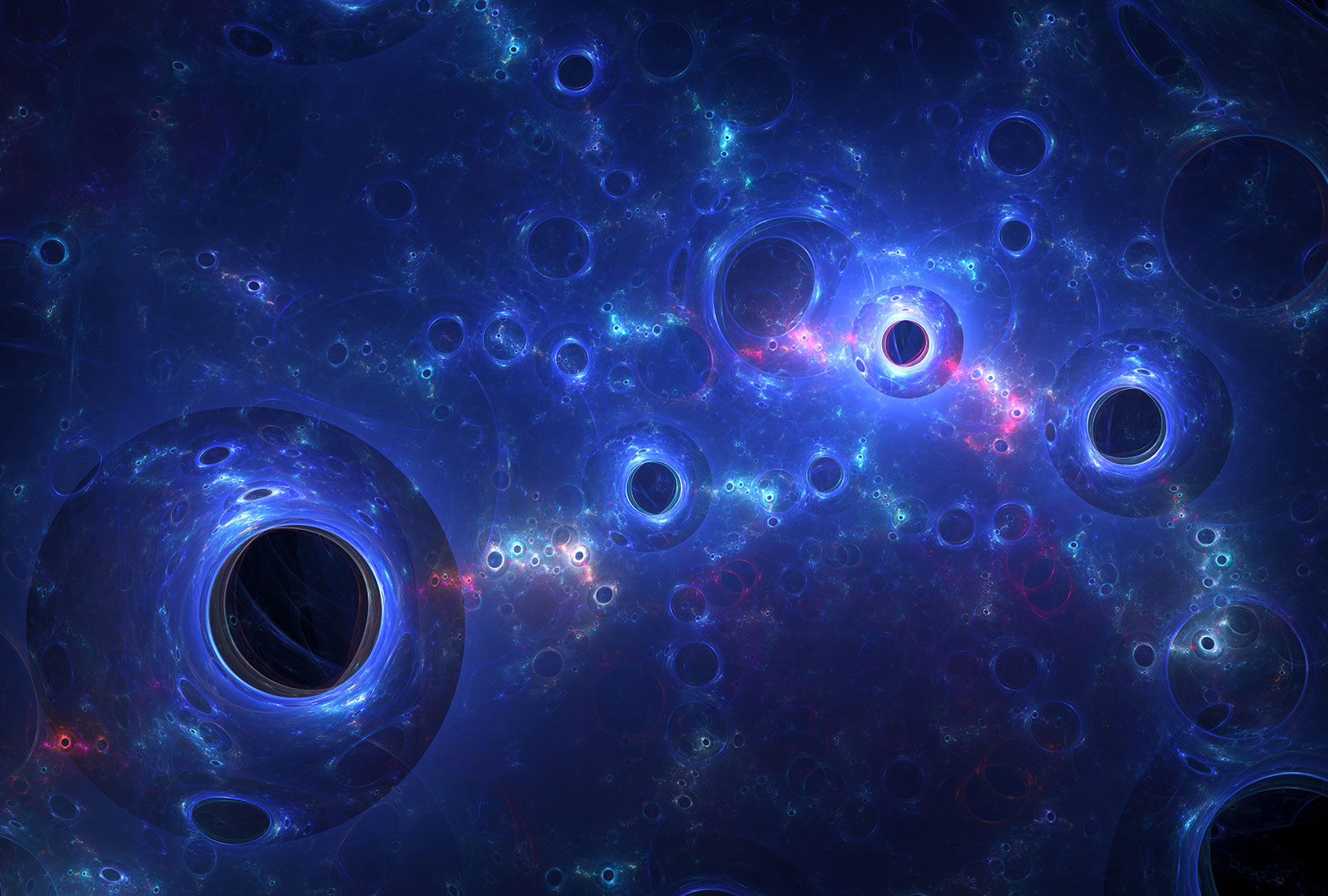 Massive black holes in nebula (Getty Images/	sakkmesterke)