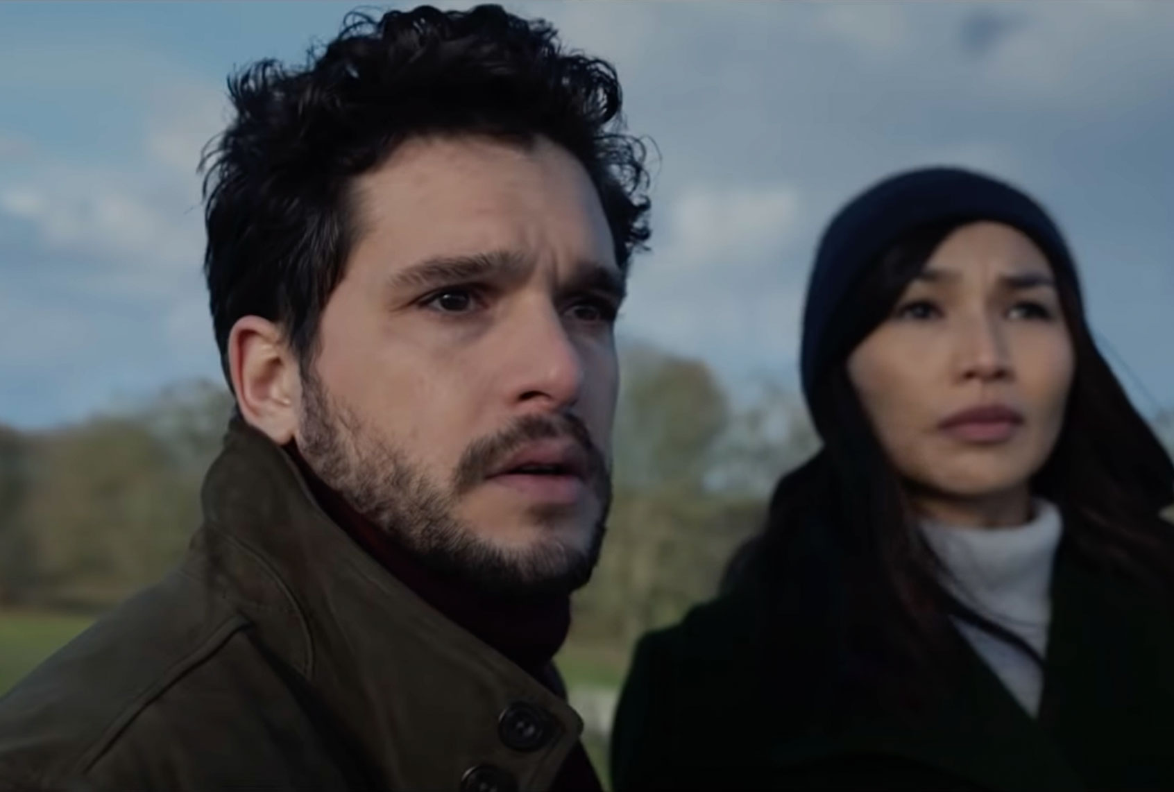 Kit Harington and Gemma Chan in "Eternals" (Marvel Studios)