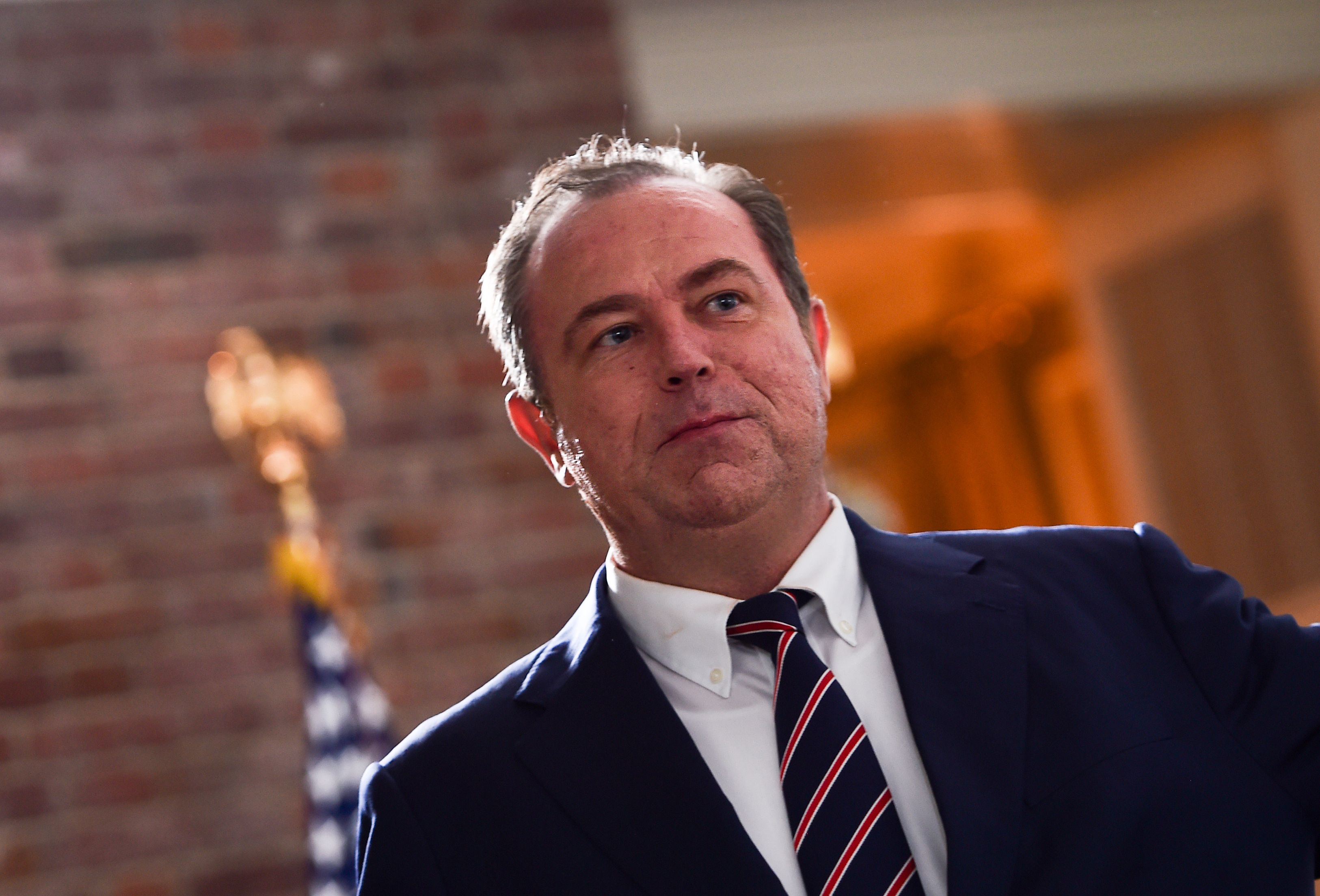 Newsmax Media CEO Christopher Ruddy (BRENDAN SMIALOWSKI/AFP via Getty Images)