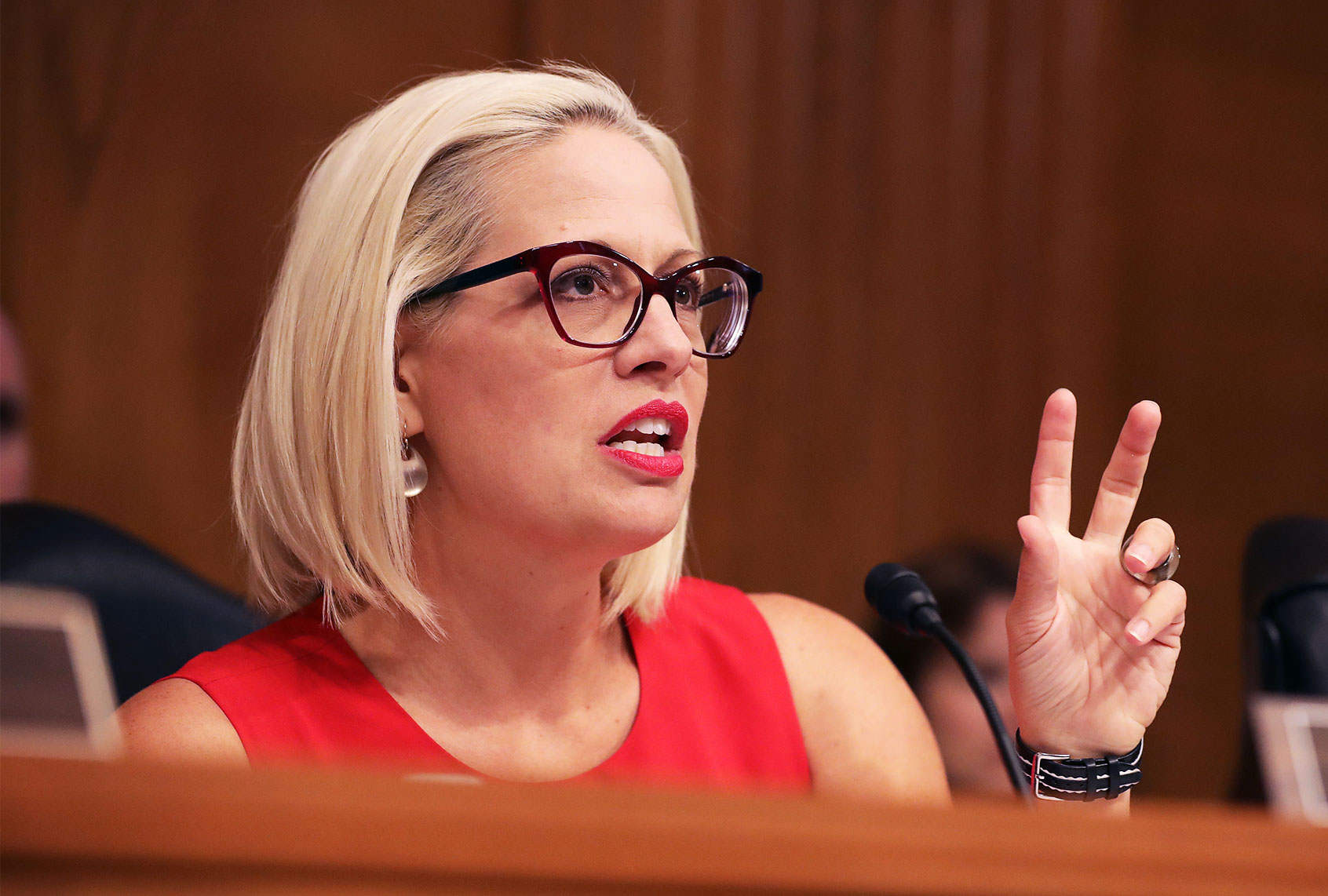 Kysten Sinema (Chip Somodevilla/Getty Images)