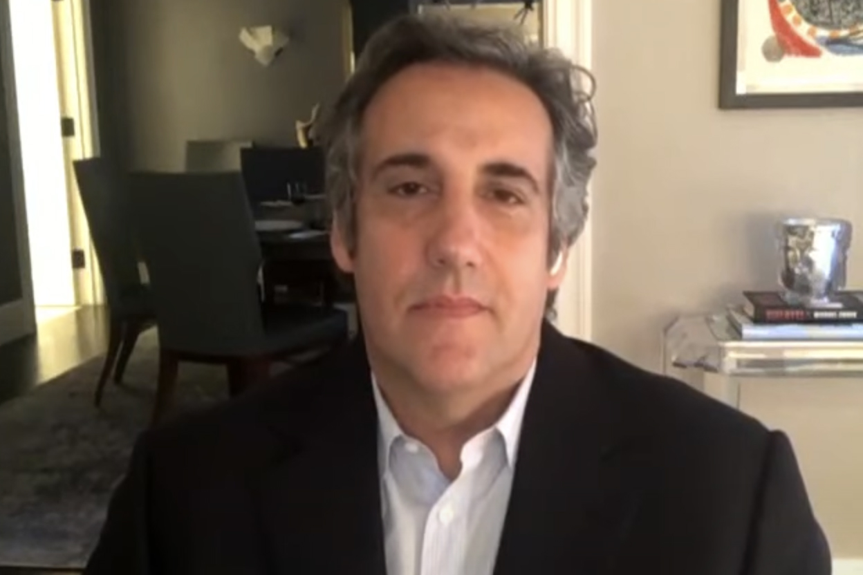 President Donald Trump's former personal attorney Michael Cohen (MSNBC)
