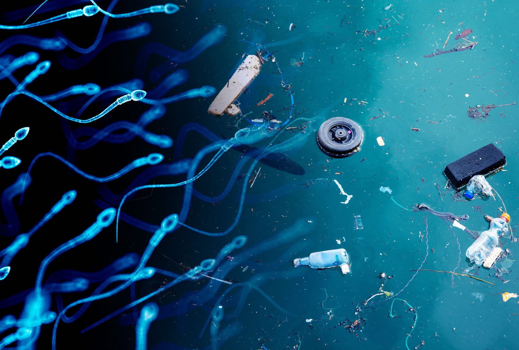 Sperm Count | Ocean Pollution (Photo illustration by Salon/Getty Images)