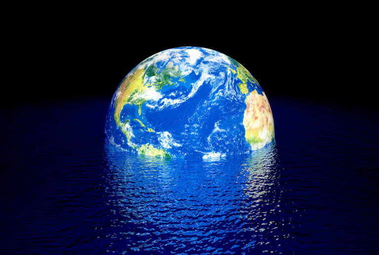 Rising sea levels, conceptual (Getty Images)