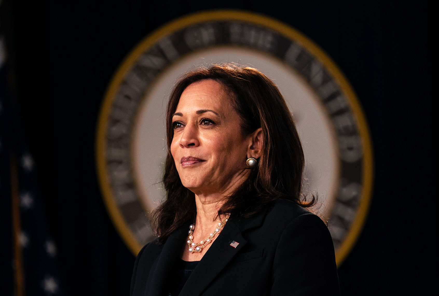 Vice President Kamala Harris (Kent Nishimura / Los Angeles Times via Getty Images)