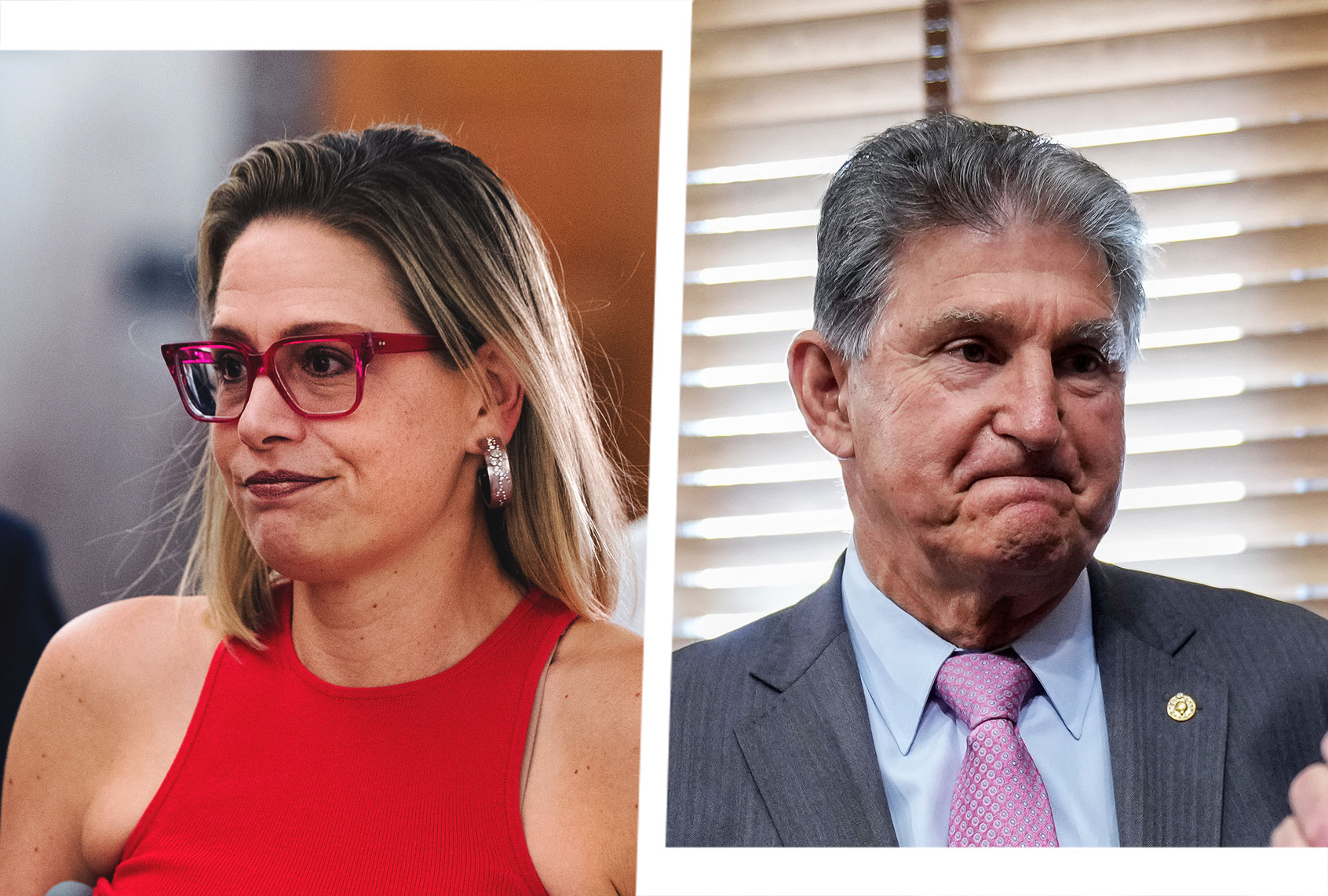 Kyrsten Sinema and Joe Manchin (Photo illustration by Salon/Getty Images)
