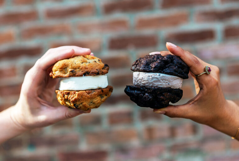 Levain ice cream sandwich (Brian Oh)